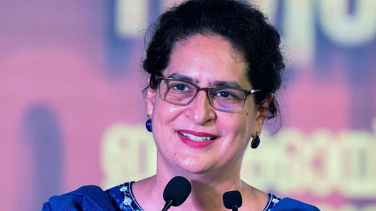 File photo of Congress leader Priyanka Gandhi Vadra.