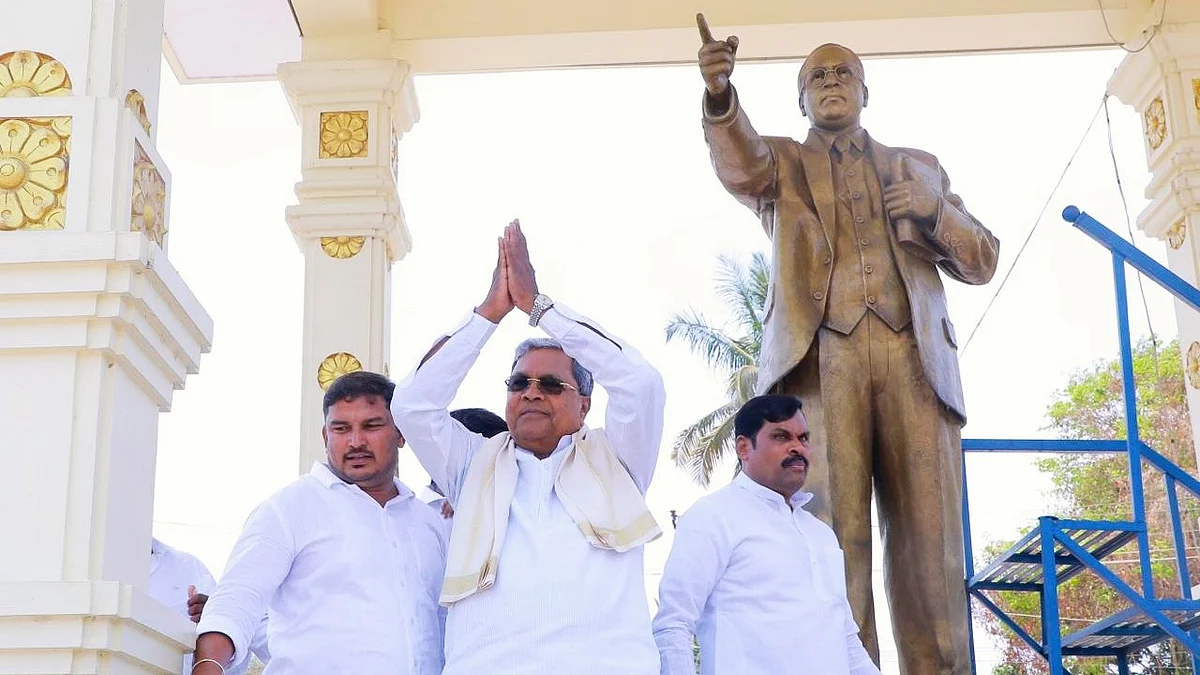 Karnataka CM Siddaramaiah on the campaign trail (photo: @siddaramaiah/X