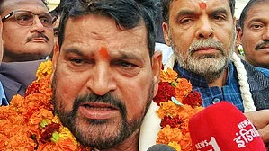 Tainted ex-WFI president Brij Bhushan Sharan Singh (file photo, IANS)