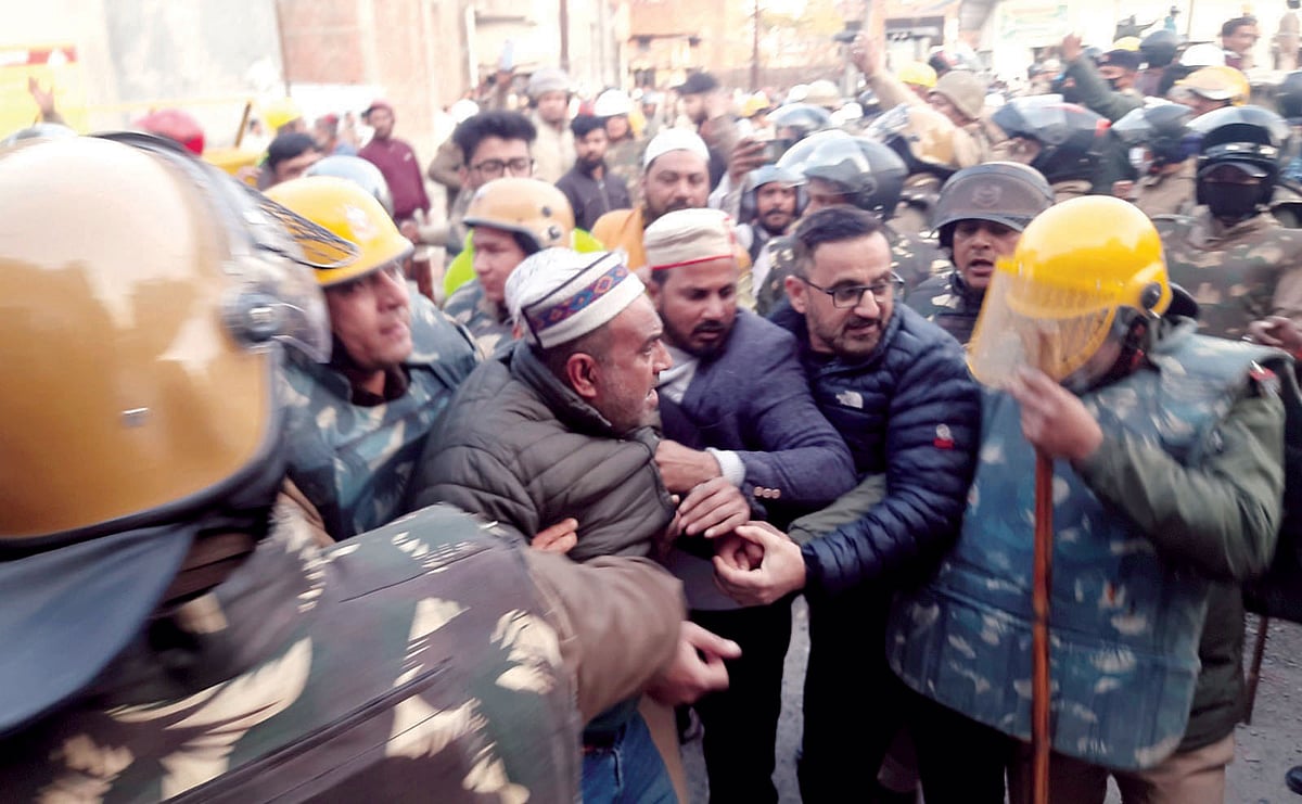 The demolition of Muslim houses in Haldwani