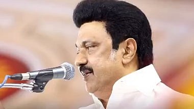 Stalin criticised the BJP-led govt for neglecting Puducherry's development (photo: @mkstalin/X)