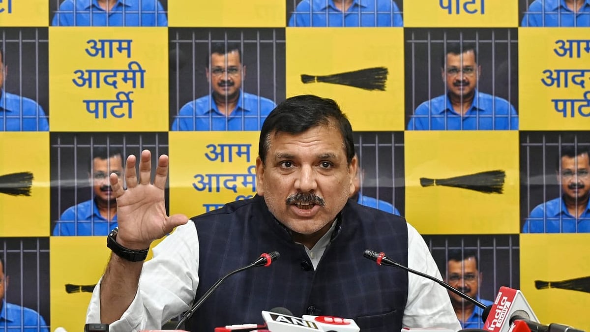 The BJP is responsible for the liquor scam: AAP's Sanjay Singh