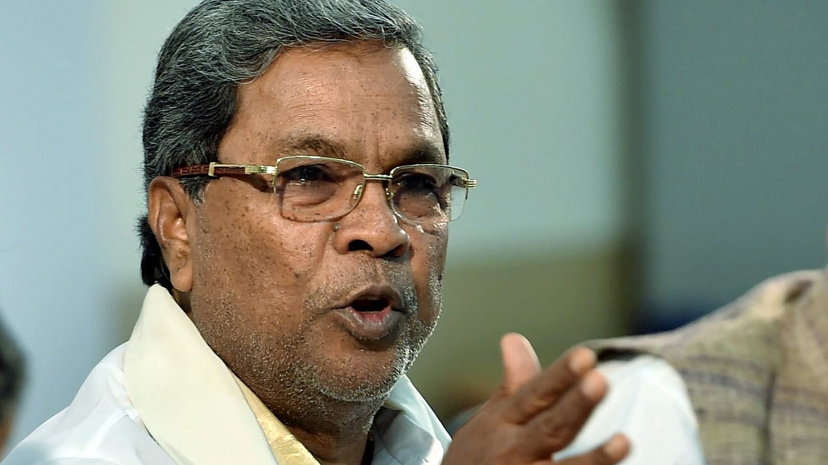 Karnataka chief minister Siddaramaiah (photo: PTI)