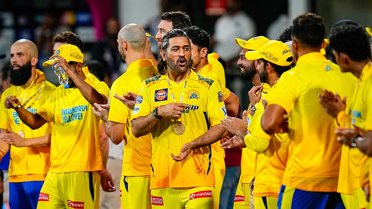 Can MS Dhoni's CSK do it again? (photo: PTI)