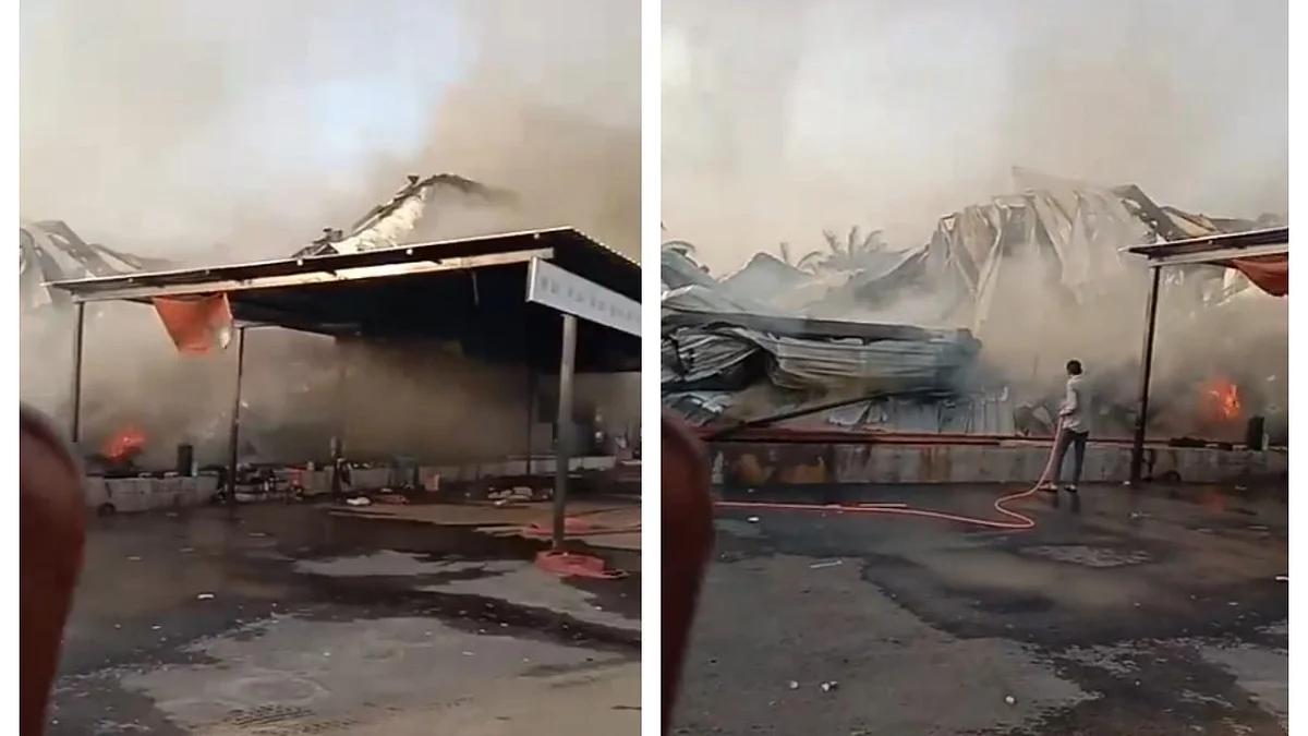 The fire started at around 4.30 pm at a game zone in Rajkot on Sat, 25 May