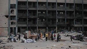 Israeli army killed 28 Palestinians and wounded 69 others in the coastal enclave (photo: IANS)