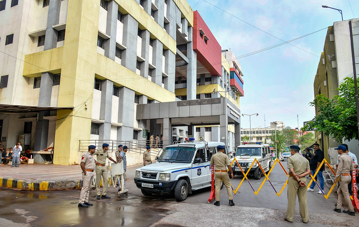 Police presence on site (photo: PTI)