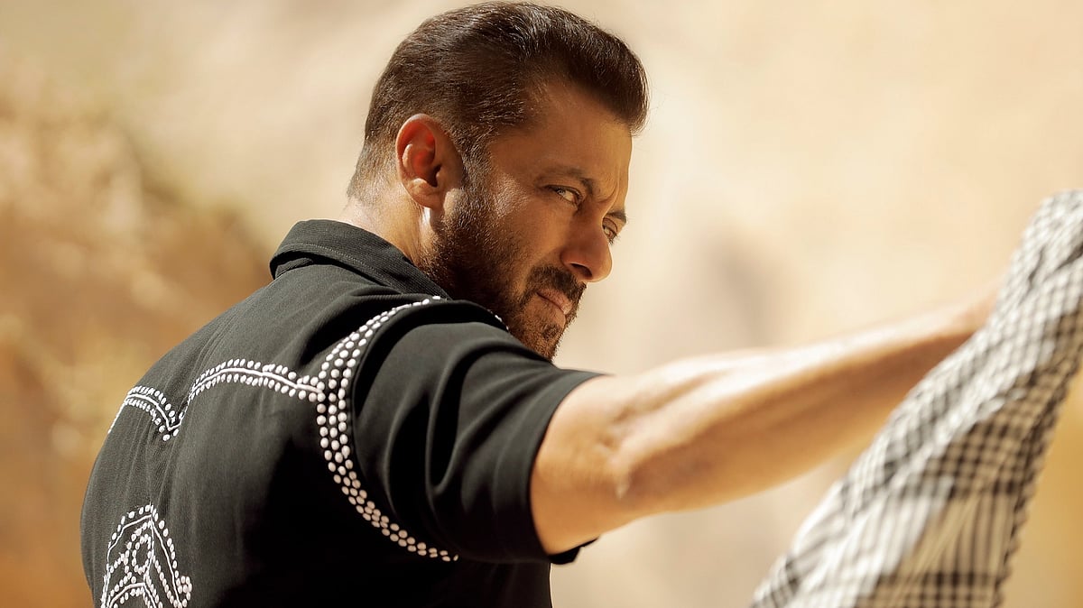 Salman Khan in a still from his recent film Tiger 3 (photo: @BeingSalmanKhan/X)