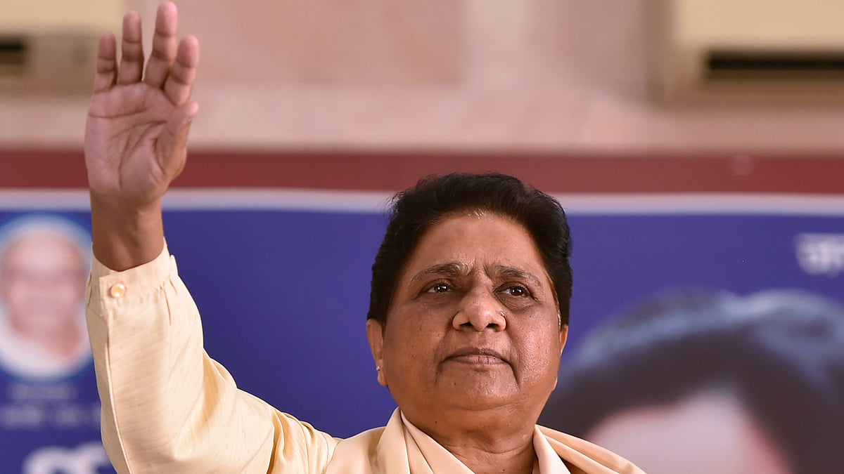 Mayawati says NDA won't be able to retain power at the Centre (photo: PTI)