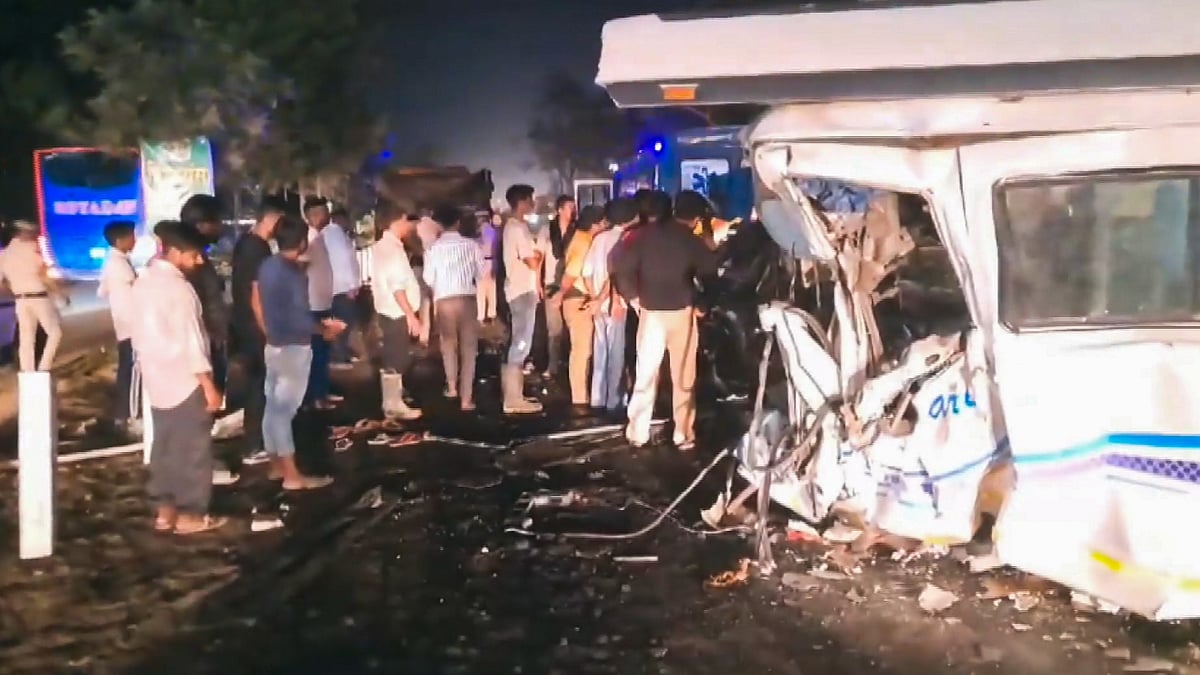 Seven killed, 20 injured as truck hits minibus in Ambala