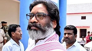 Hemant Soren resigned from the chief minister's post on 31 January (photo: IANS)