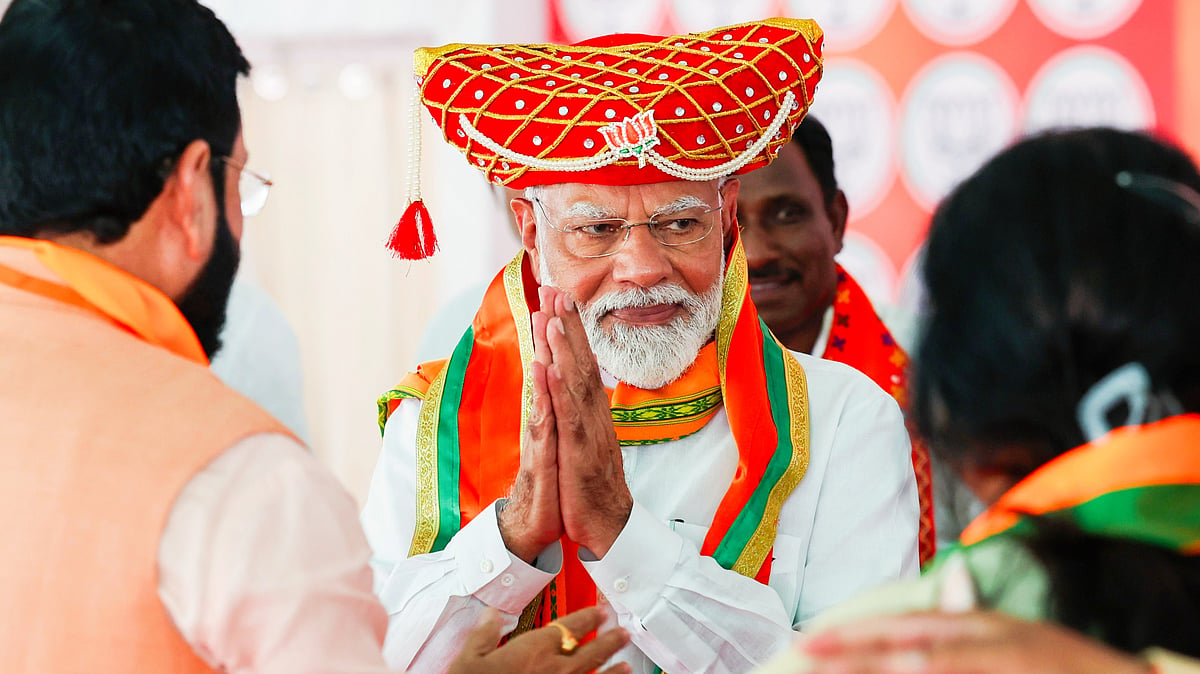 PM Modi campaigns in Maharashtra (photo: PTI)
