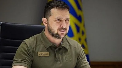 Volodymyr Zelensky's five-year term expires on 20 May (photo: IANS)