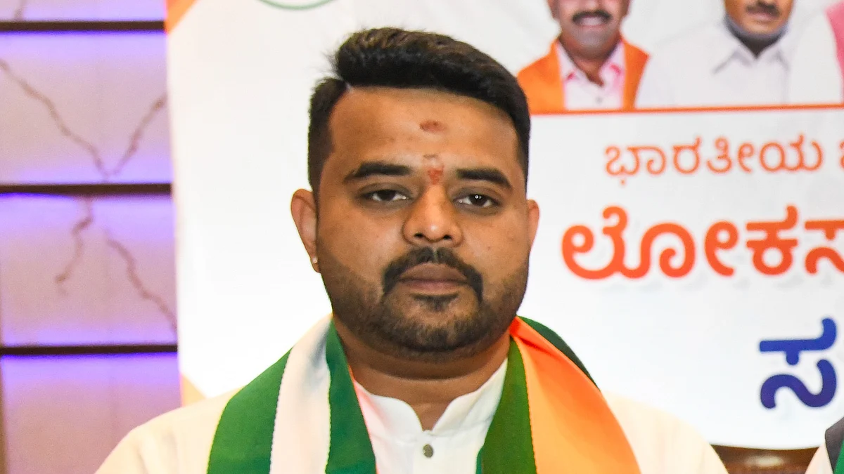 Rahul Gandhi calls for strict punishment and extradition of Prajwal Revanna (pictured) (photo: PTI)