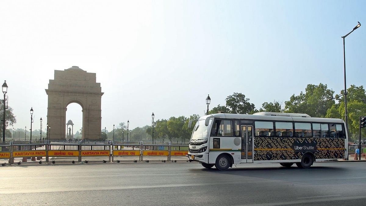 The Uber Shuttle arrives in Delhi