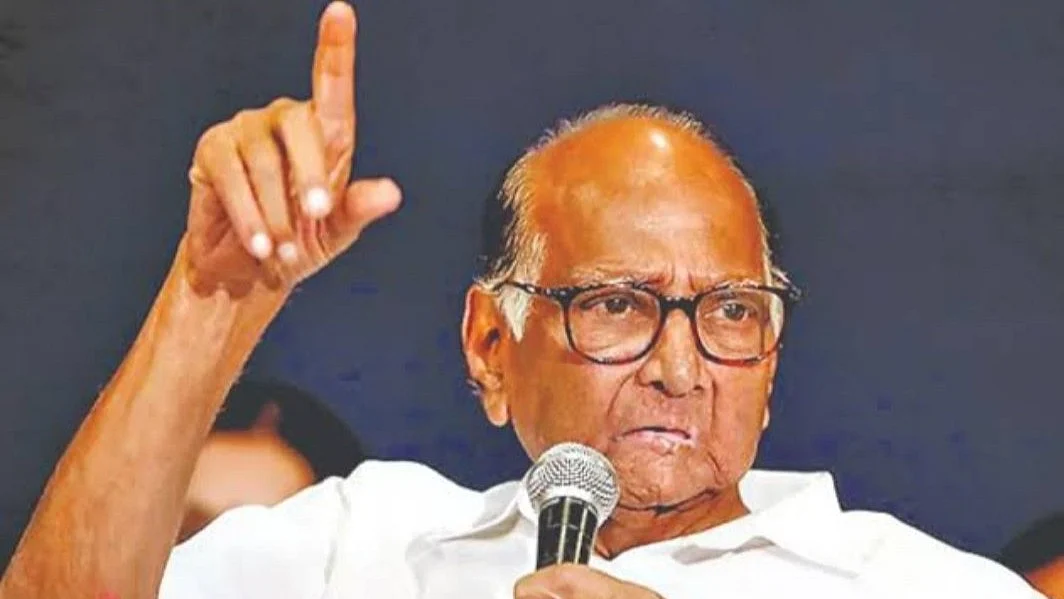 NCP chief Sharad Pawar (photo: @iamharmeetK/X) 