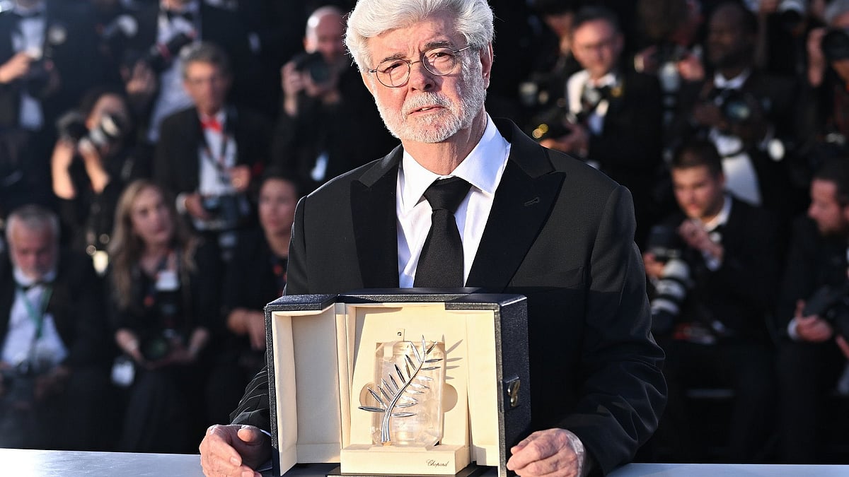 Cannes: Coppola presents honorary Palme d'Or to lifelong buddy George Lucas