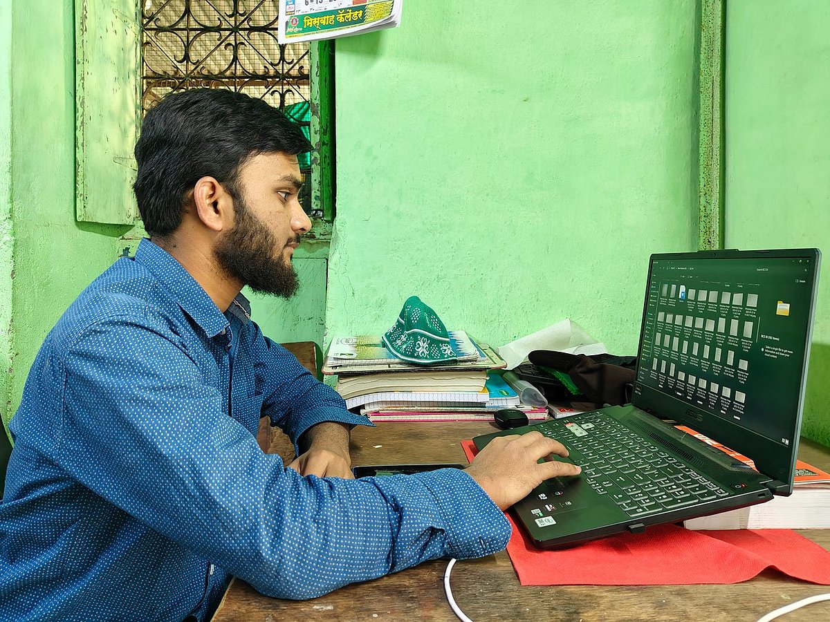 Mohammad Saad, a student who is also a resident of Vardhangad, believes there have been deliberate attempts to provoke a reaction from the Muslims in the village (photo: Parth M.N./PARI)