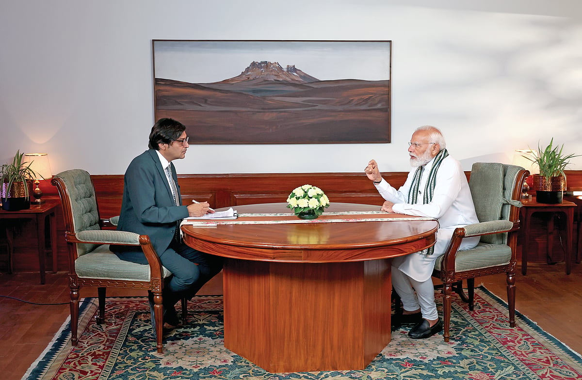 With Arnab Goswami (Republic TV)