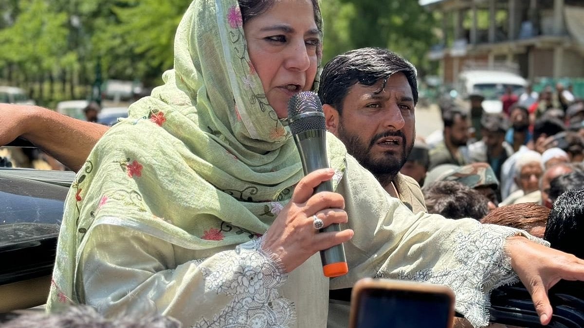 PDP supports INDIA bloc on ideological basis, says Mehbooba Mufti