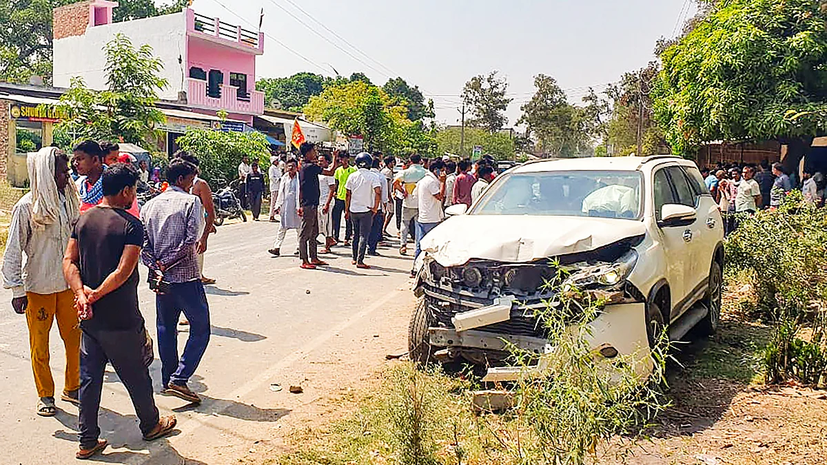 The scene of the accident (photo: PTI)