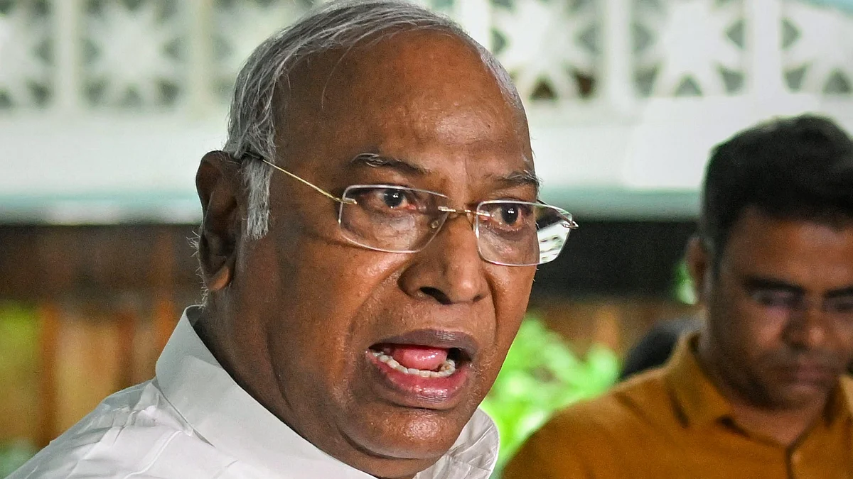 Mallikarjun Kharge's remarks come days after Modi levelled various charges against Congress 