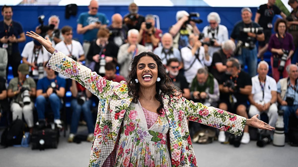 Actor Kani Kusruti at the at the Festival de Cannes (photo: Divyaprabha)