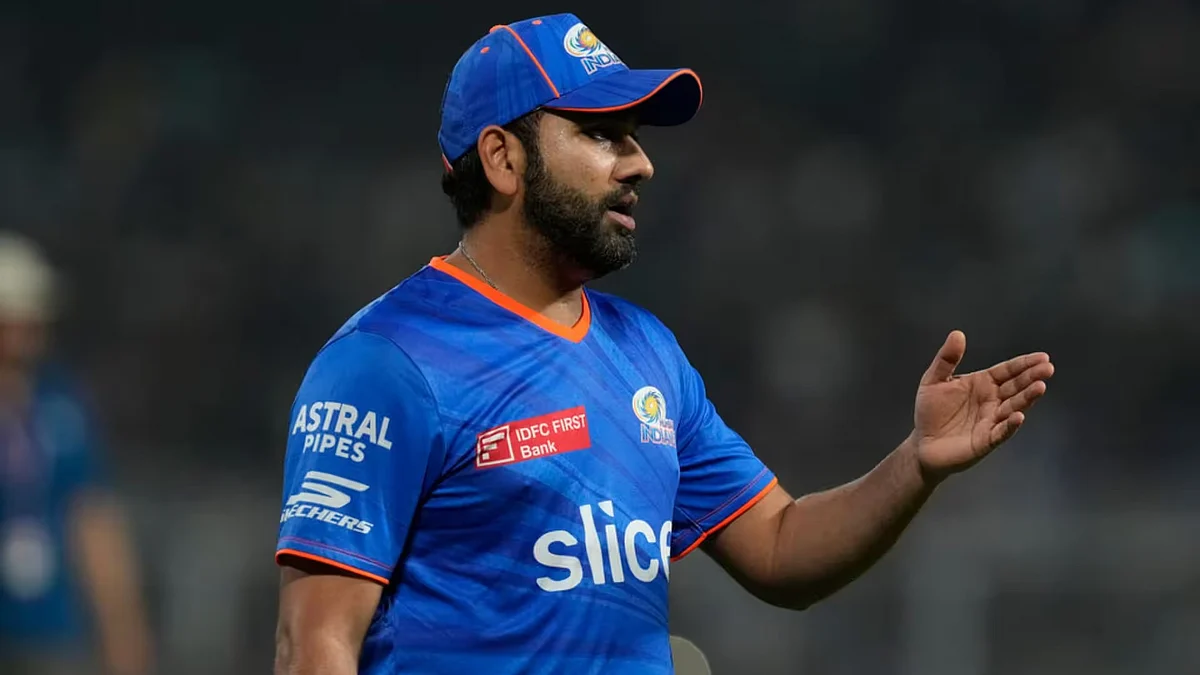 Rohit Sharma during an IPL match (photo: @mipaltan/X)