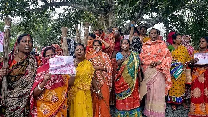 Videos suggest Sandeshkhali women were tricked into complaining of rape