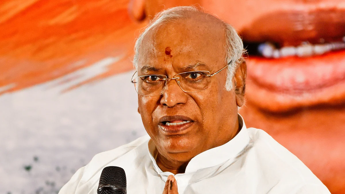 Mallikarjun Kharge released his letter on 7 May (photo: PTI) 