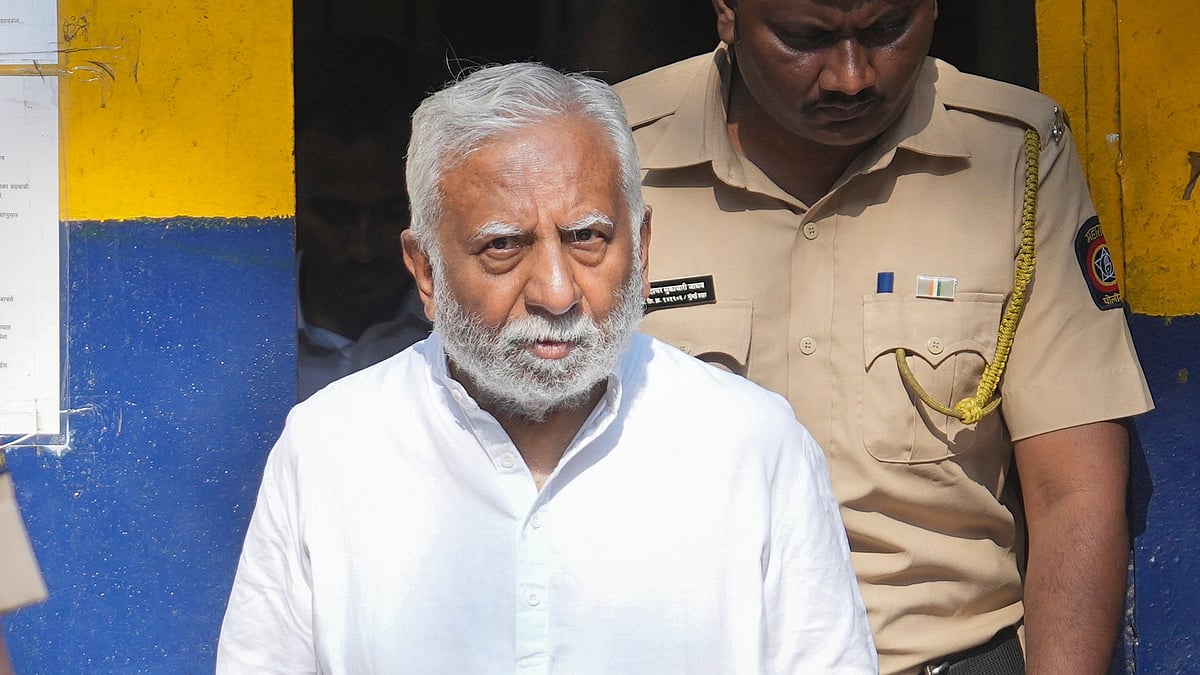 Jet Airways founder Naresh Goyal at Arthur Road Jail in Mumbai on 13 January (photo: PTI)