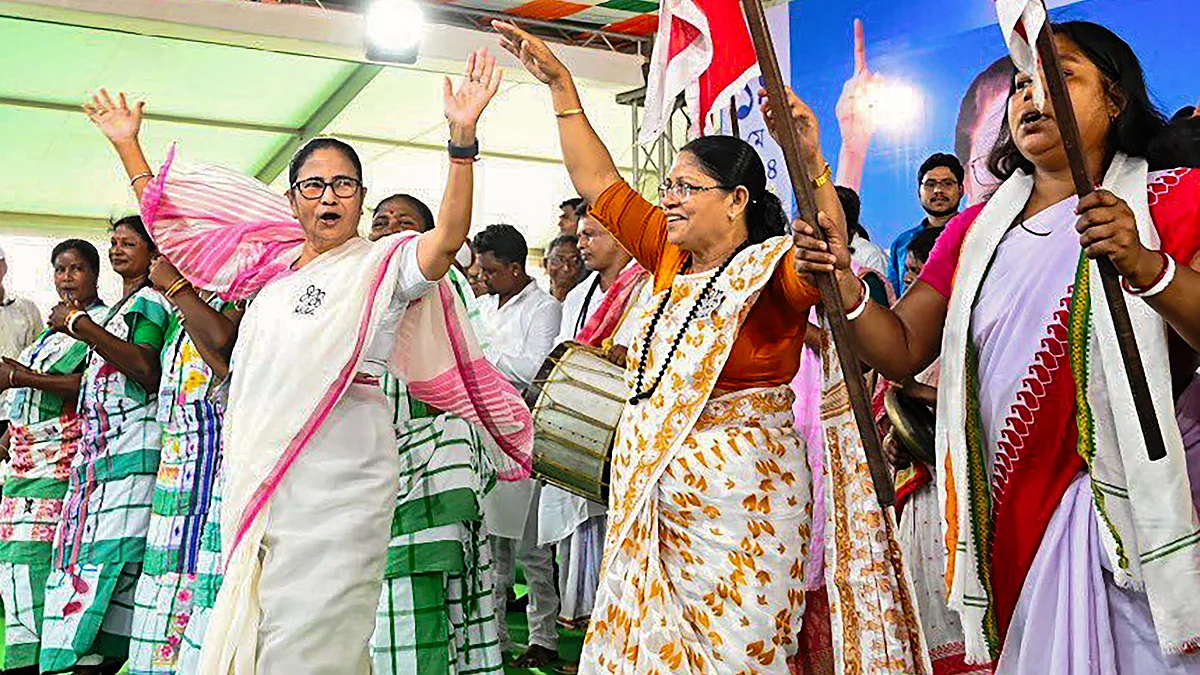 Chief minister Mamata Banerjee and her party has shown street smart (photo: PTI)