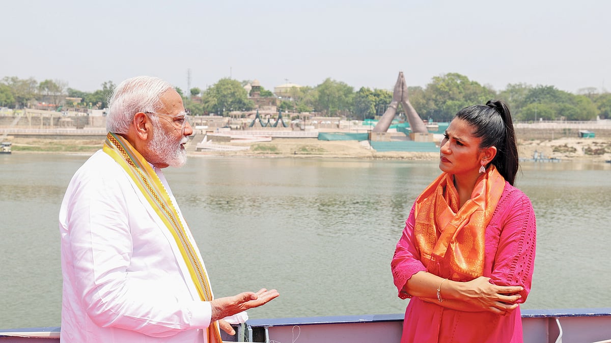 PM Modi speaks to Rubika Liyaquat  of News 18