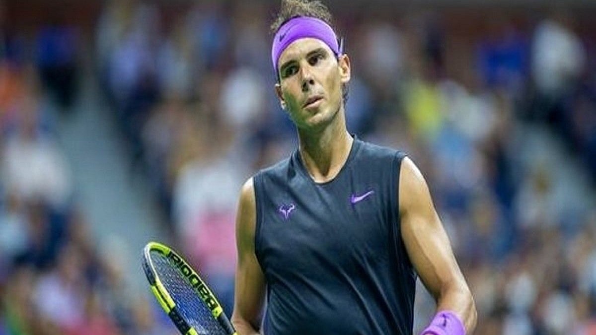 Rafael Nadal produced some fine tennis to give a stern test to Zverev (photo: IANS)