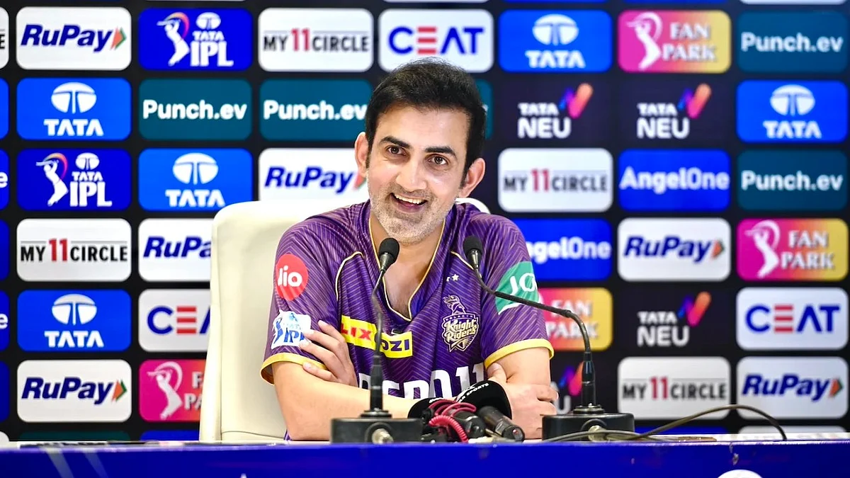 Gambhir was the mentor of the KKR team that won the IPL title in 2024 (Photo: KKR/X) 