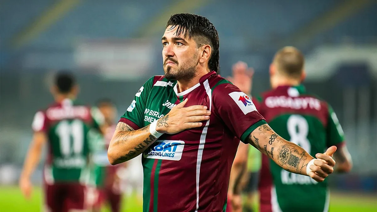 Dimitrios Petratos, the Australian warhead for Mohun Bagan Super Giant. (photo: ISL)