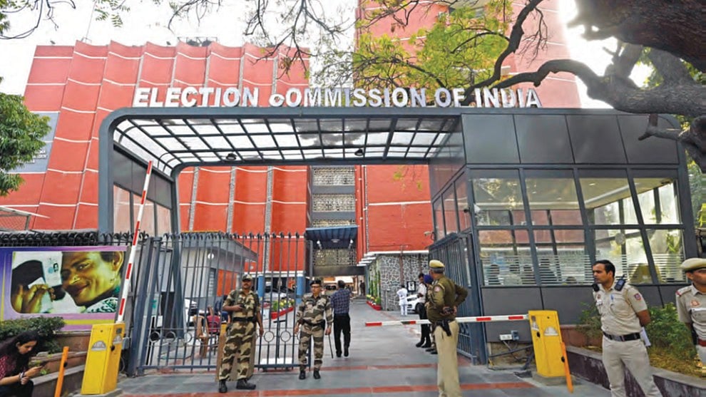 Nirvachan Sadan, the Election Commission of India headquarters in New Delhi (photo: NH)