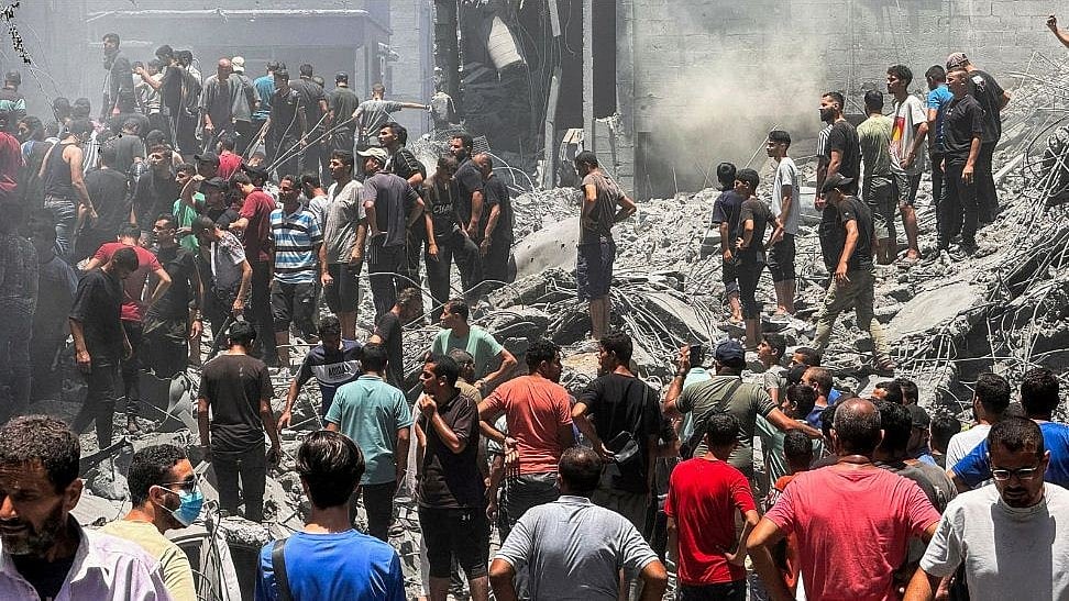 Israeli army targeted Raed Saad, a senior commander of Hamas in Gaza (photo: IANS)