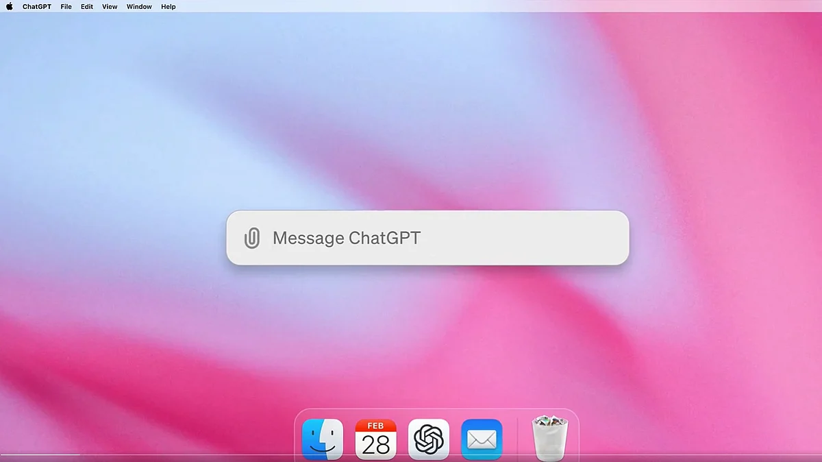 Mac users can access ChatGPT with the Option + Space shortcut (screengrab from @OpenAI/X)