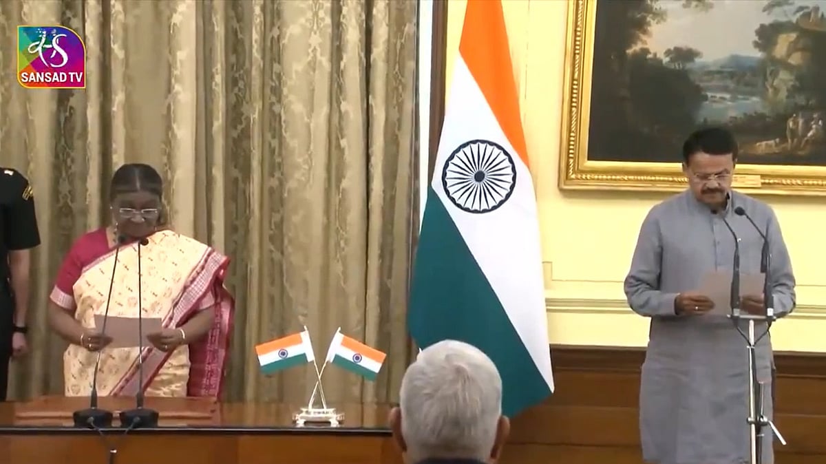 Bhartruhari Mahtab takes oath as pro-tem speaker of new Lok Sabha