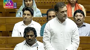 INDIA bloc leaders write to Speaker to let LoPs speak at Constitution Day event