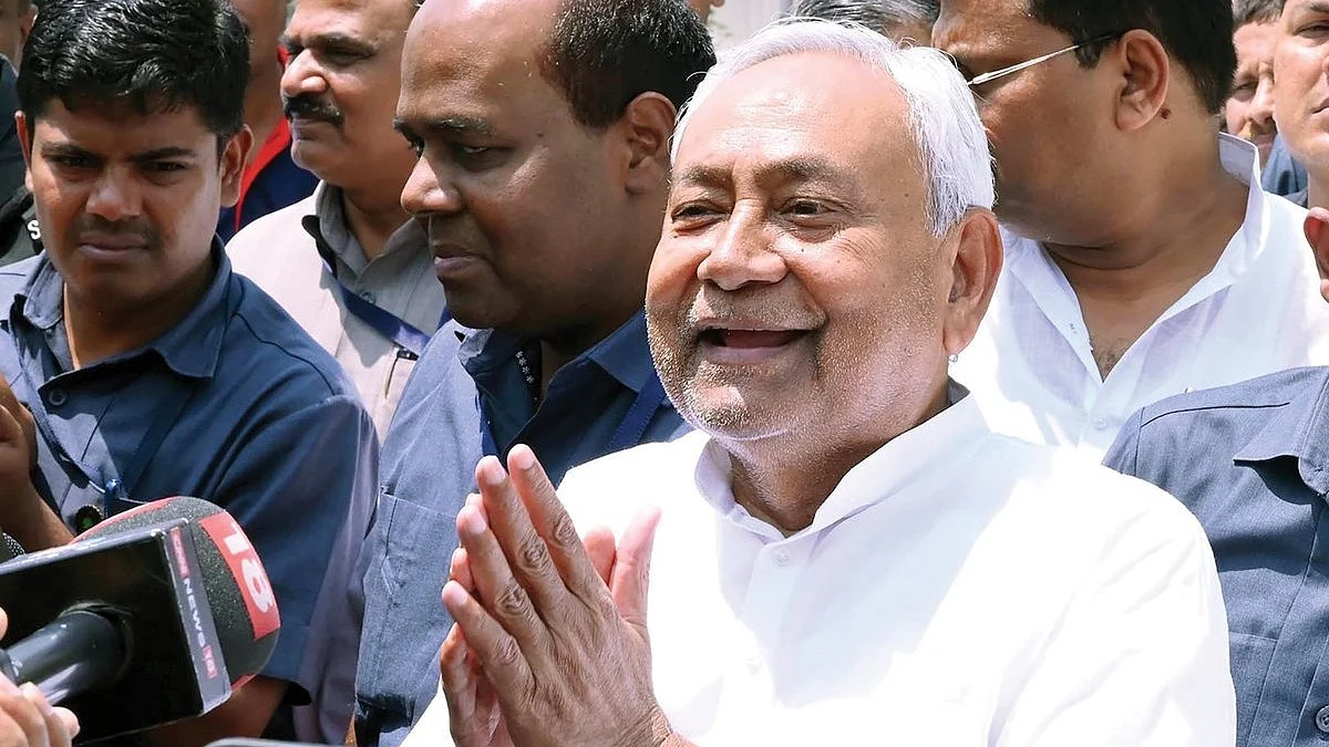 Bihar chief minister Nitish Kumar