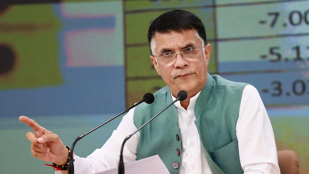 Congress spokesperson Pawan Khera labels the NEET UGC scam 'Vyapam 2.0' (photo: AICC)