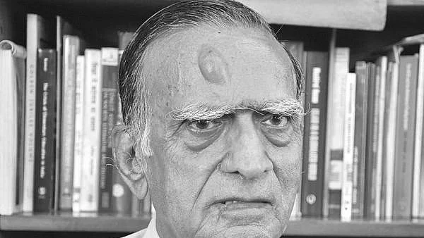 Former foreign secretary Muchkund Dubey (photo: RIS/X)