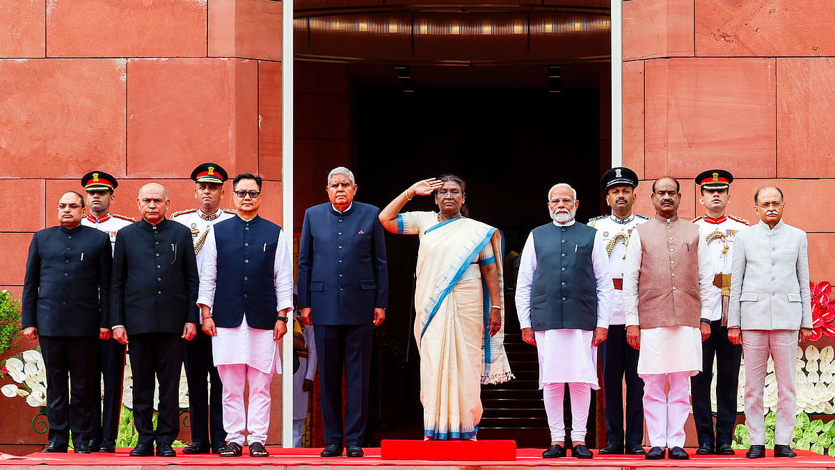 Why sengol, when it was Bapu’s lathi that won us our freedom?