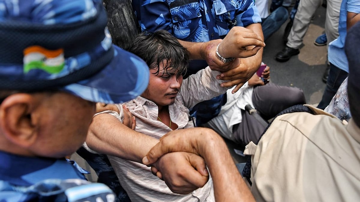 NEET-UG row: Over 2 dozen students detained during march to Parliament