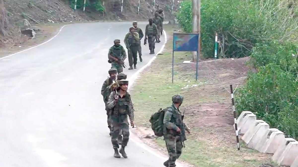 Terror attack in J&K: Combing operation launched to track down terrorists
