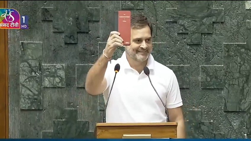 NEET row in Lok Sabha: Rahul Gandhi's mic switched off, claims Congress 