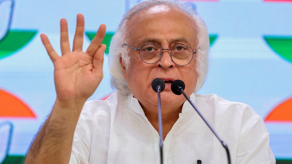 "The INDIA Janbandhan will hold him (PM Modi) to account for every minute," says Jairam (photo: PTI)