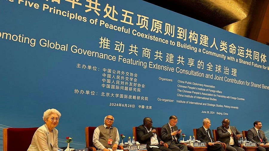 Why was India missing at Panchsheel conference in Beijing?